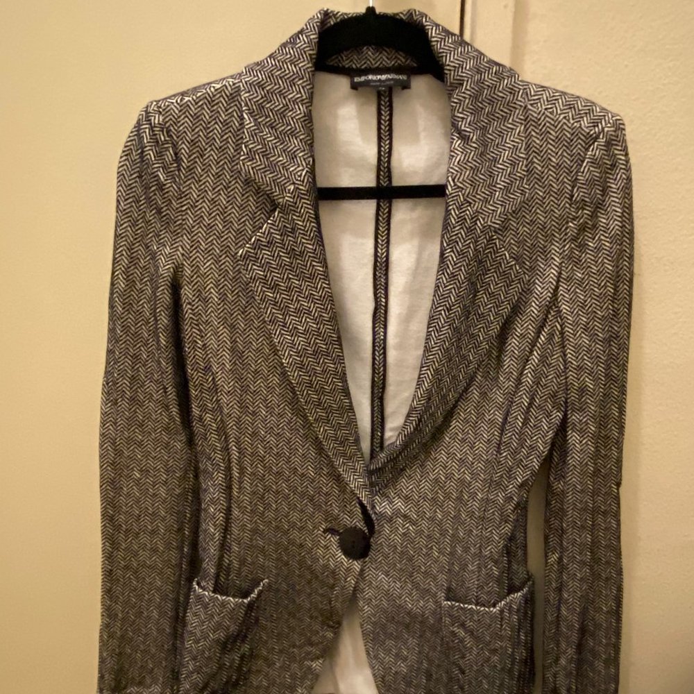 Emporio Armani Black & White Blazer